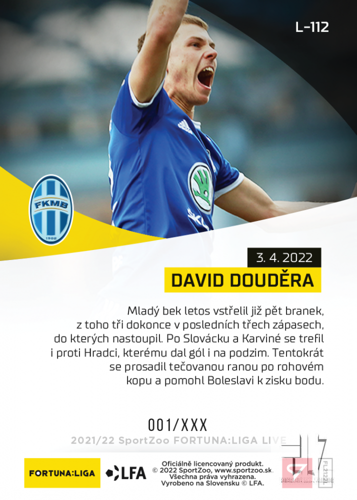 F:L.21/22 LIVE Limited 27.kolo - Douděra #?/43