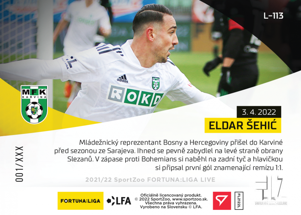 F:L.21/22 LIVE Limited 27.kolo - Šehić #?/41
