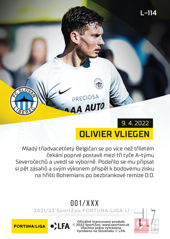 F:L.21/22 LIVE Limited 28.kolo - Vliegen #?/44