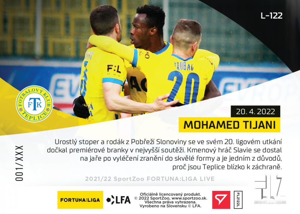 F:L.21/22 LIVE Limited 30.kolo - Tijani #?/44