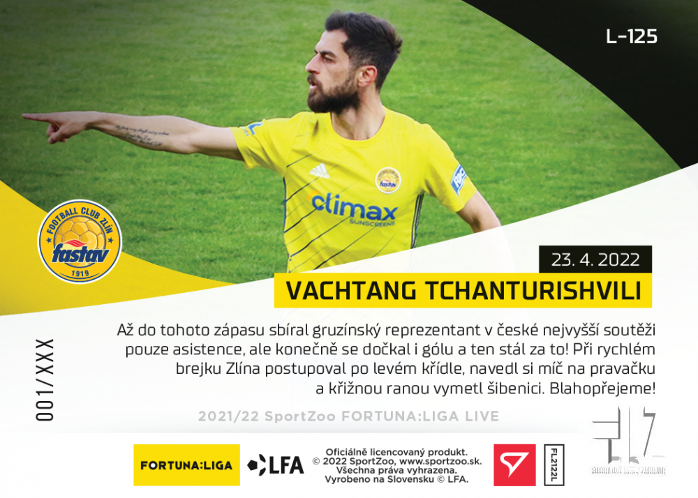 F:L.21/22 LIVE Limited 30.kolo - Tchanturishvili #?/44