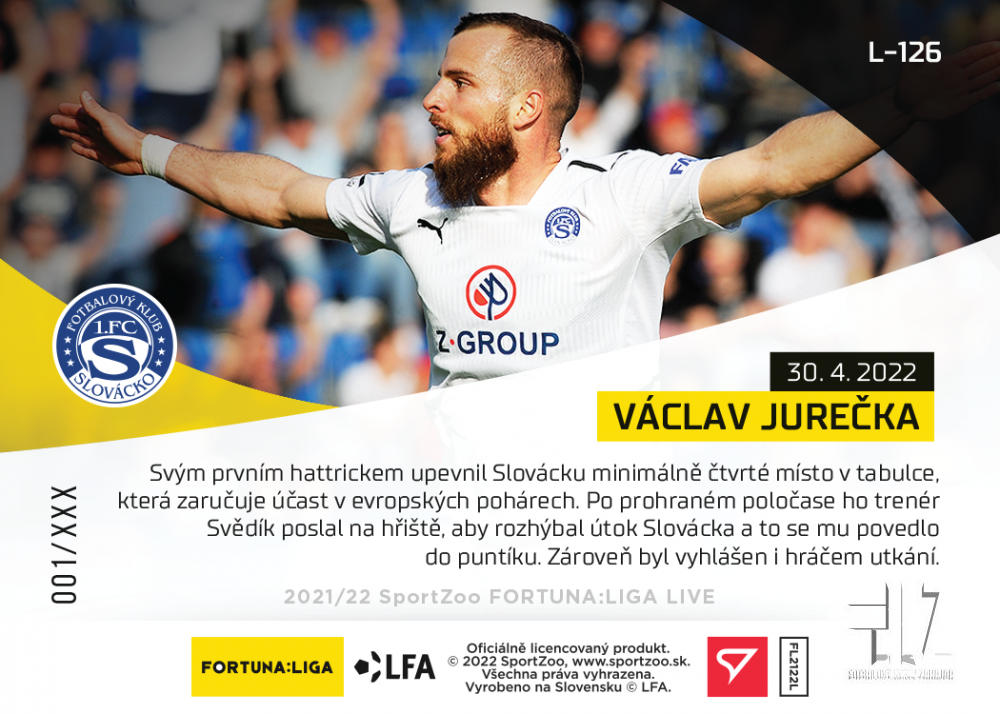 F:L.21/22 LIVE Limited Nadstavba - Jurečka #?/43