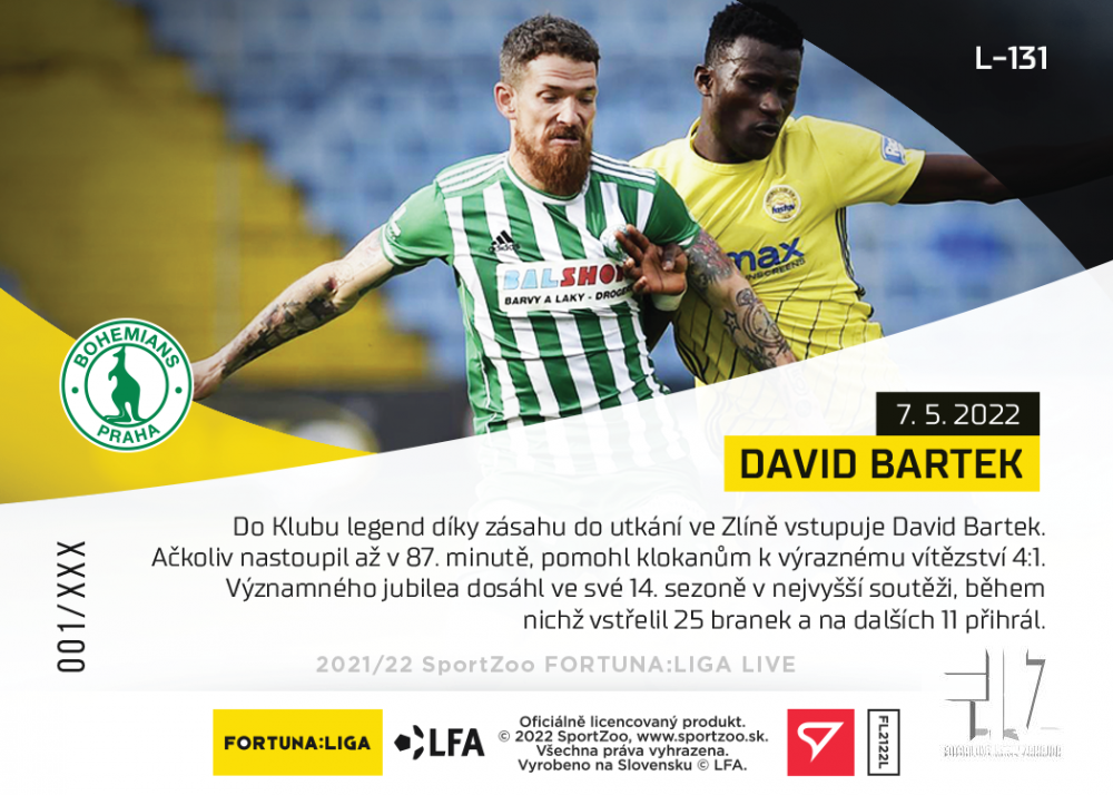 F:L.21/22 LIVE Limited Nadstavba - Bartek #?/43
