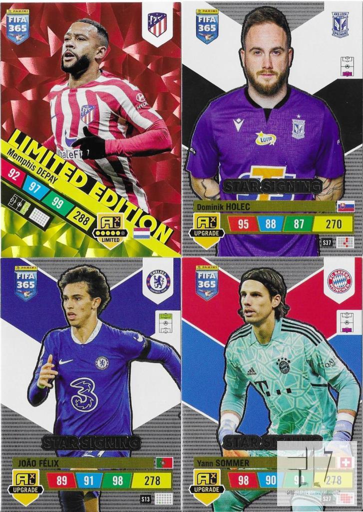 FIFA 365 2023 UPGRADE - Kompletní sada Star Signings ( 40+2 )