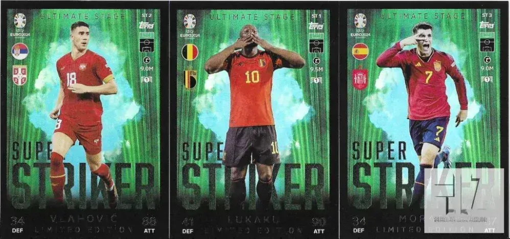 UEFA EURO GERMANY 2024 - PLECHOVÝ BOX / SUPER STRIKERS - MALÝ