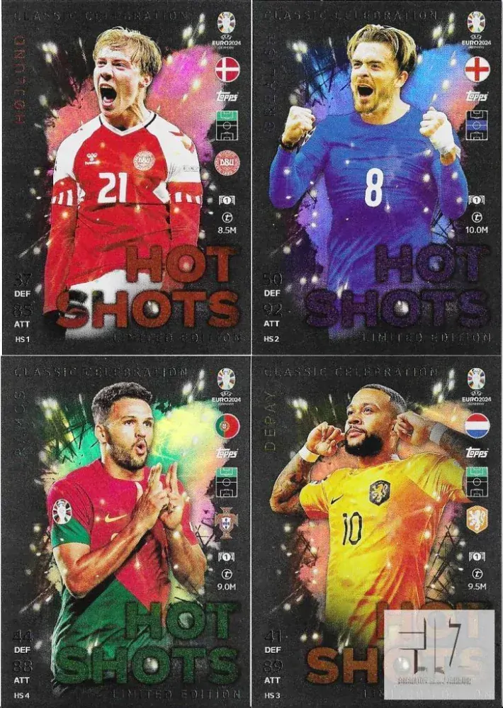 UEFA EURO GERMANY 2024 - PLECHOVÝ BOX / HOT SHOTS - VELKÝ