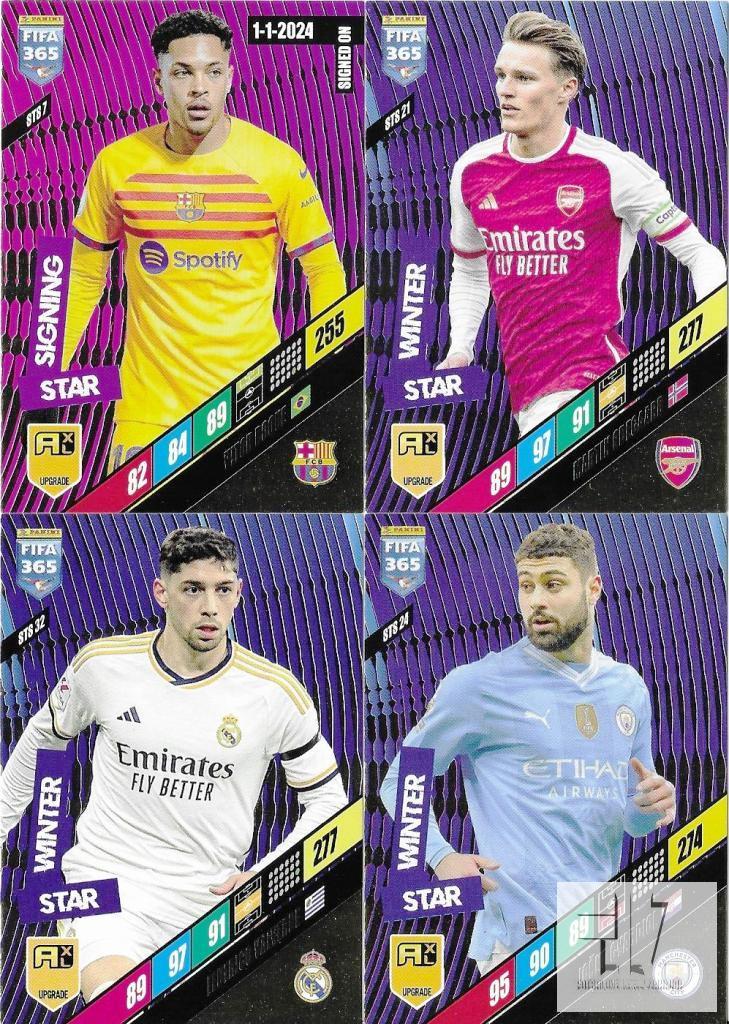 FIFA 365 2024 UPGRADE - Kompletní sada Star Signings ( 48+2 )