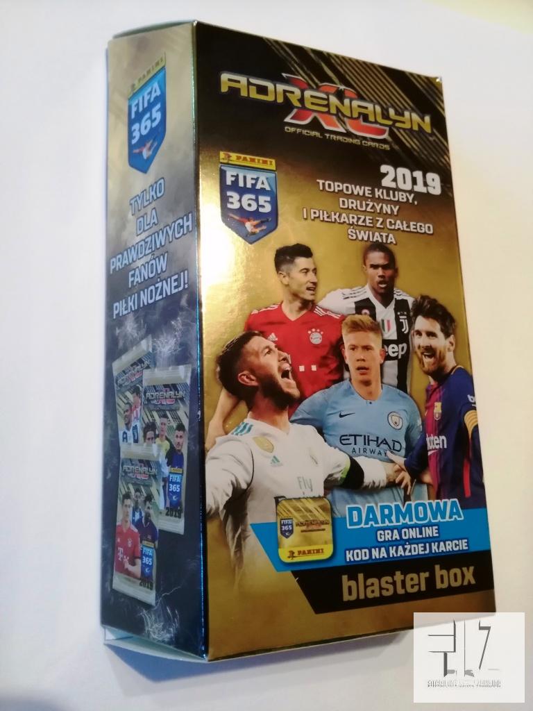 FIFA 365 2019 - BLASTER BOX ( 8 + 5 + 1 )