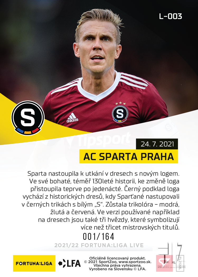 F:L.21/22 LIVE Limited 1.kolo - AC Sparta Praha #?/164