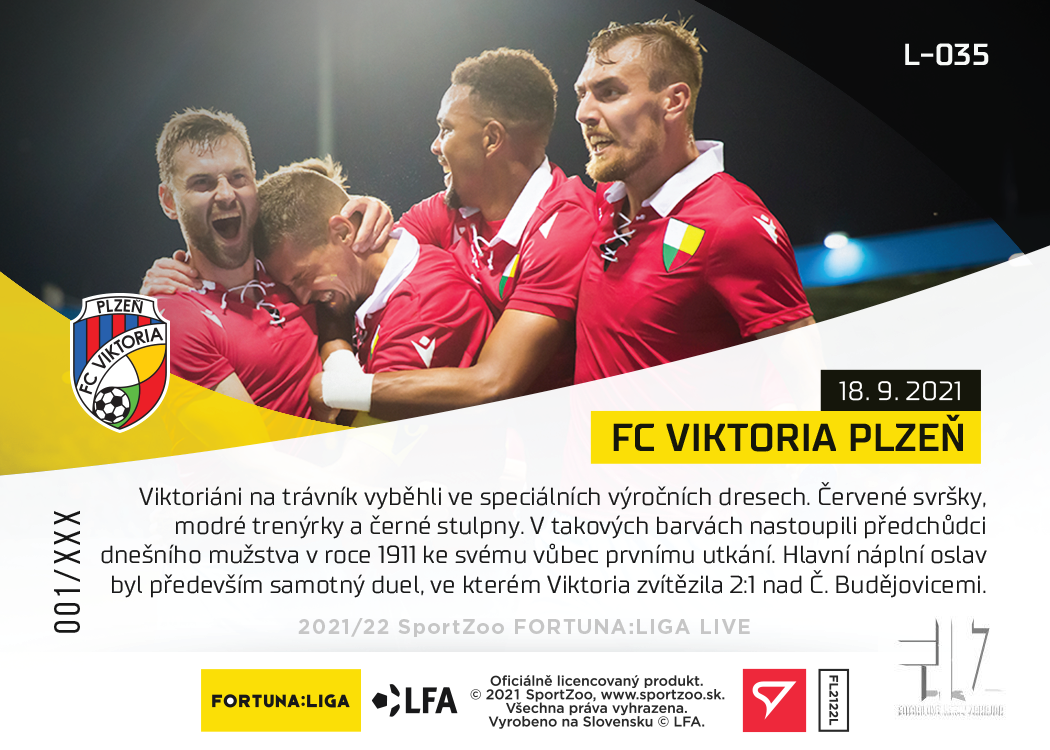 F:L.21/22 LIVE Limited 8.kolo - Plzeň #?/91