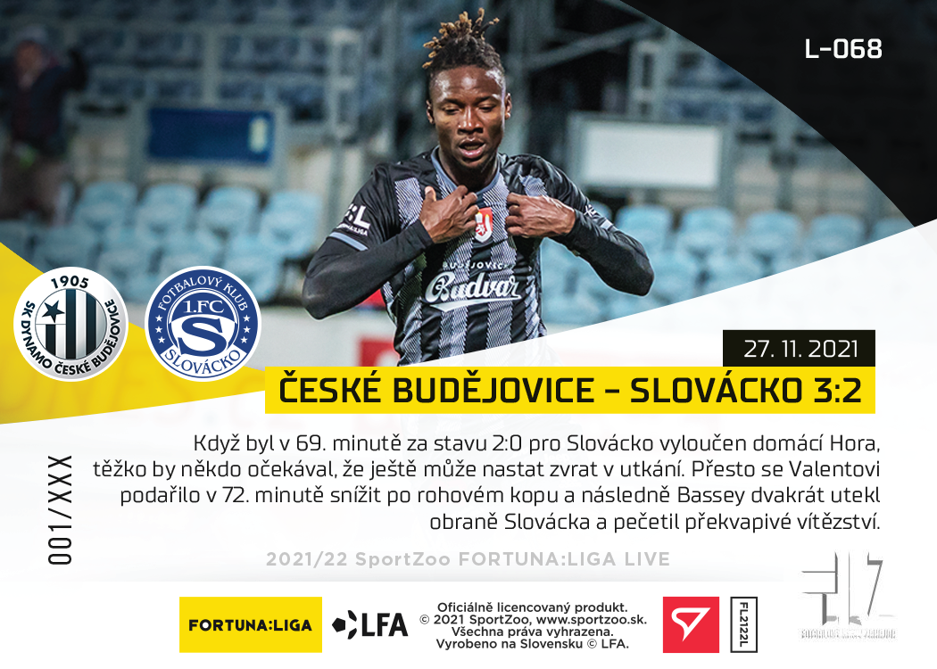 F:L.21/22 LIVE Limited 16.kolo - České Budějovice : Slovácko 3:2 #?/76