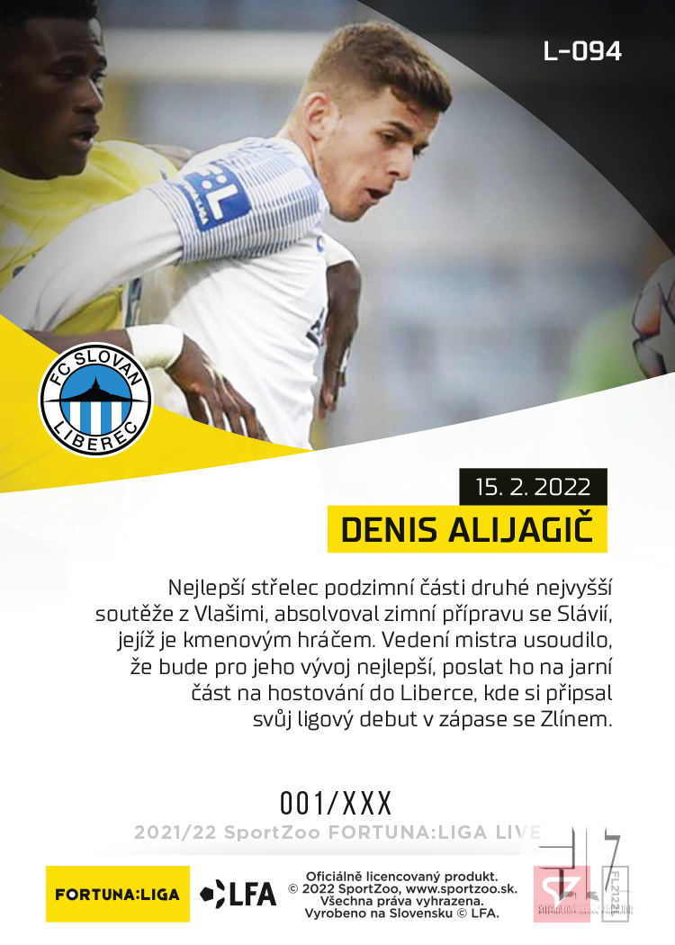 F:L.21/22 LIVE Limited 22.kolo - Alijagič #?/48