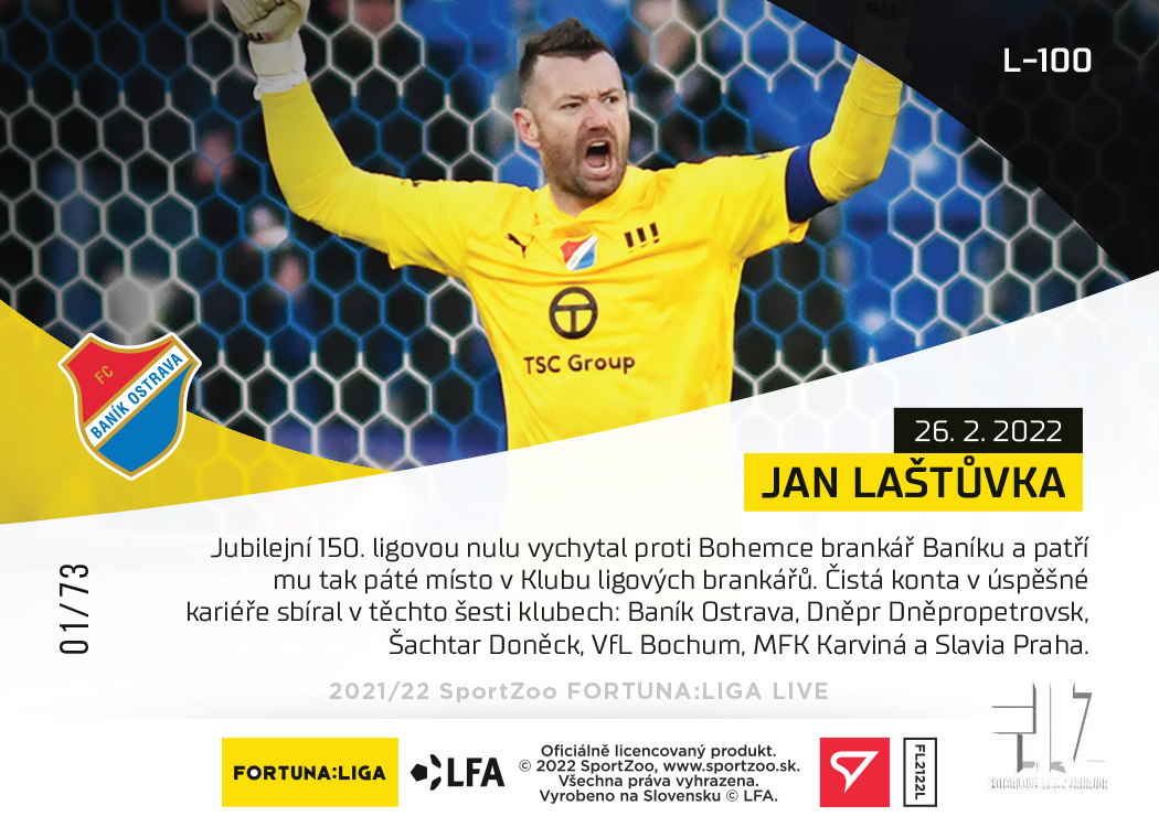 F:L.21/22 LIVE Limited 23.kolo - Laštůvka #?/73