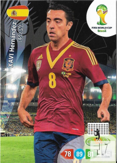 W.C.14 Base Card - Xavi