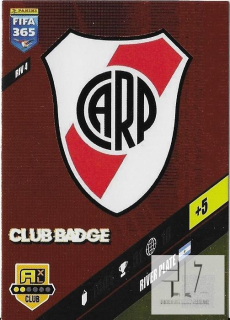 F.24 Club Badge - River Plate