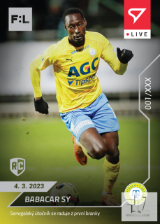 F:L.22/23 LIVE Limited - Babacar Sy #?/33