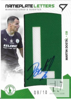 F:L.22/23 NAMEPLATELETTERS - Dostál #8/10