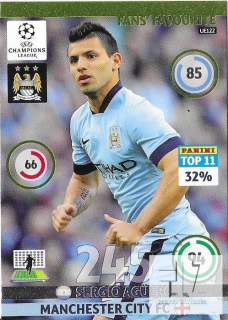 CH.L.UE 14/15 Fans Favourite - Aguero
