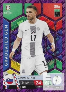EU.24 Graduated Gem Parallel - Vipotnik ( Purple Sapphire )