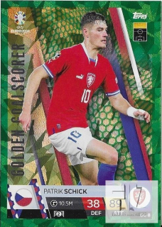 EU.24 Golden Goalscorer Parallel - Schick ( Green Emerald )