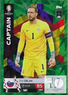 EU.24 Captain Parallel - Oblak ( Green Emerald )
