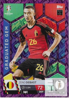 EU.24 Graduated Gem Parallel - Debast ( Purple Sapphire )