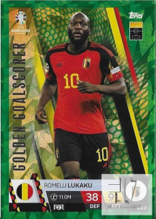 EU.24 Golden Goalscorer Parallel - Lukaku ( Green Emerald )