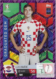 EU.24 Graduated Gem Parallel - Susic ( Purple Sapphire )