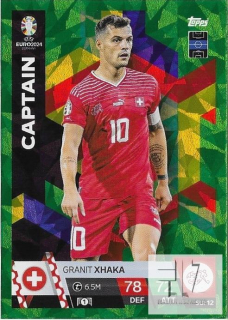 EU.24 Captain Parallel - Xhaka ( Green Emerald )