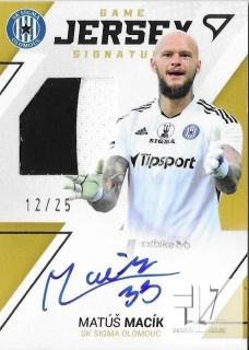 F:L.22/23 (2.S.) GAME JERSEY AUTO - Macík #12/25