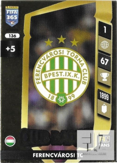 F.25 Club Badge - Ferencvaros