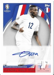 EU.24 Certified Autograph Issue - Kolo Muani