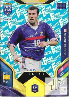 F.26 Fans Favourite Legend Blue - Zidane