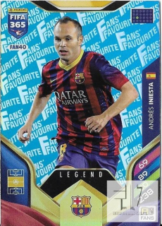 F.26 Fans Favourite Legend Blue - Iniesta