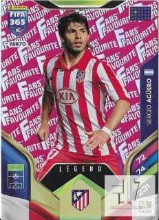 F.26 Fans Favourite Legend Red - Aguero