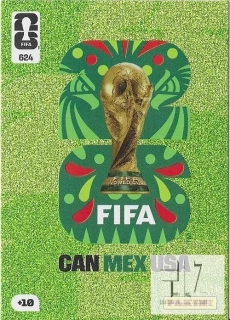 W.C.26 FIFA World Cup 2026 Official EMBLEM - Green