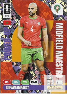 W.C.26 Midfield Maestro - Amrabat