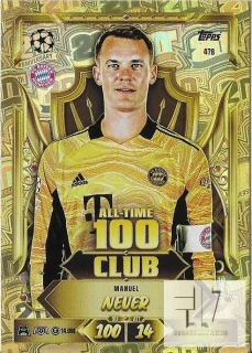 CH.L.26/27 All-Time 100 Club - Neuer