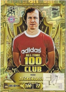CH.L.26/27 All-Time 100 Club - Beckenbauer