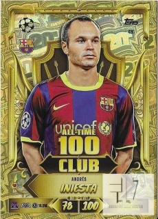 CH.L.26/27 All-Time 100 Club - Iniesta