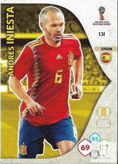 W.C.18 Team Mate - Iniesta