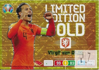 EUR.20 Limited Edition Premium GOLD - van Dijk