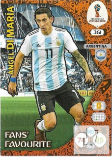 W.C.18 Fans Favourite - Di Maria